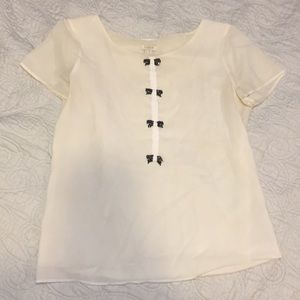 Jcrew Bow Blouse